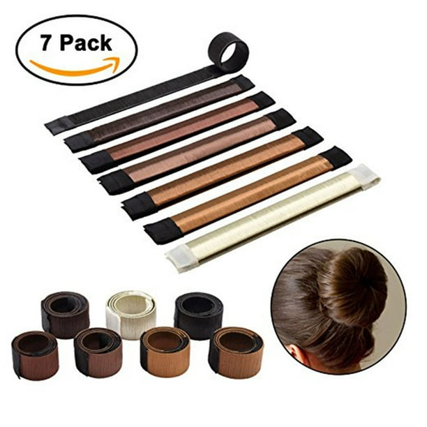 1 Pc Women Hair Styling Donut Former Foam French Twist DIY Tool Bun Maker Tools